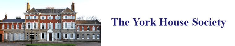 York House Society website banner showing the front of York House. Photo ©Yvonne Hewett